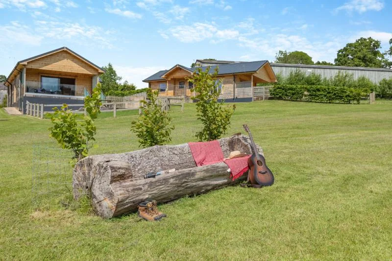 Lemon Log Cabin